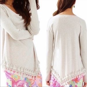 Lilly Pulitzer Ferrara tassel sweater